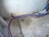 Waterleidingen bad en wastafel